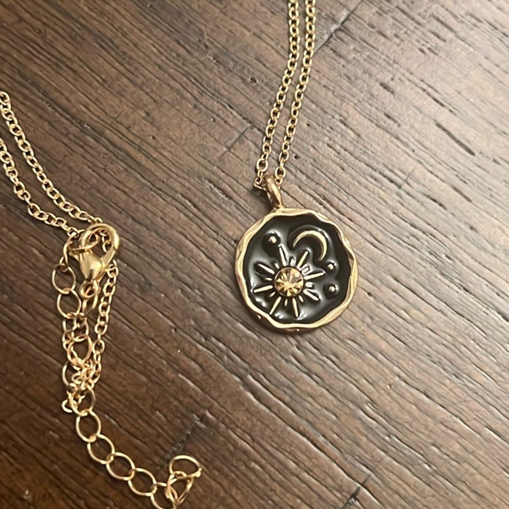 Sun and Moon necklace ☀️ 🌙